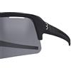BBB Cycling Occhiali Sportivi Da Sole Uv Con Semi Montatura 3 Lenti Semi Piatte Intercambiabili E Infrangibili Nero Opaco Protezione Per Ciclisti Di Ambo I Sessi Fuse BSG-65