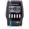 Compex Sp 2.0 Elettrostimolatore, Nero con Banda Azzurra & Motor Point Penna, Argento, Standard