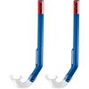SEAC Z Grande Snorkel con Boccaglio in Siltra Unisex Adulto Azzurro (Confezione da 2)