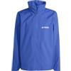 adidas Uomo Terrex Multi Essentials 2 Layer Rain Jacket, semi lucid blue, XL