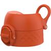 Ion8 Coperchio di ricambio per borraccia 350ml / 400ml / 500ml / 600ml, Prova di perdite, Senza BPA, Piccolo, ArancioneArancione