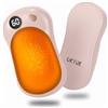 OKYUK Scaldamani Elettrico, 2 in 1 Scaldamani Magnetico Kann als Powerbank verwendet werden, Riutilizzabile, Calore con 3 Livelli, Perfetto per il campeggio e come regalo