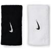 Nike Unisex Swoosh Classic Doublewide 2Pk Banda sudatoria Black/White/Black One Size