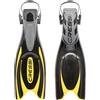 Cressi Frog Plus, Pinne per Immersione con Cinturino Regolabile Unisex Adulto