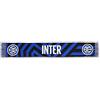 Inter Unisex - Adulto Sciarpa Stadio, Motivo Strisce Nero/Blu, Taglia Unica