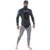 Seac Giacca Snake Man, giacca da 7 mm con cappuccio per subacquea, 100% neoprene UltraStretch, XL