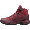 Helly Hansen W Cascade Mid Ht, Scarpe e scarpe da trekking Donna, Hickory Papavero Rosso, 37.5 EU