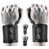 G5 HT SPORT Polsiere Palestra Professionali | Donna & Uomo | Polsini Palestra Fasce Polsi | Bodybuilding Powerlifting Crossfit, Calistenics, Sollevamento Grossi Pesi Wrist Wraps (Nero)