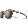 Julbo Spark Occhiali da Sole, Grigio Translu Lucido/Menta, Taglia Unica Unisex-Adulto