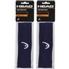 HEAD Bandana, Accessori Tennis Unisex Adulto, Navy, Taglia Unica (Confezione da 2)