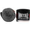 METAL BOXE - Fascia per le mani per allenamento di boxe, 4 m, nero/bianco/rosso
