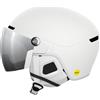POC Obex Visor Casco da Sci - Casco con Visiera Integrata, Clarity by POC, MIPS, Riflettore RECCO, Regolazione 360°, Compatibile con Occhiali, Comfort e Visione Nitida