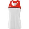 Erima „Change by Leggero Canotta, Bianco/Rosso/Nero, 34 Donna