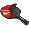 Schildkröt Donic-Schildkröt Gomma di Riccambio QRC Level 7000 per Racchetta Tennis da Tavolo, Spugna di 2.3 mm, Gomma Liga - ITTF, Nero, Taglia Unica 752579