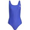 adidas Femme V-Back Swimsuit, Semi Lucid Blue, 30