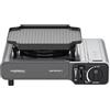 Campingaz Camp Bistro 3 Fornelli Piastra Combo | Fornello da campeggio a 1 bruciatore | 2200 Watt | Cucina da esterno compatta e portatile | Include custodia per un facile trasporto | Nero