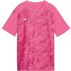 PUMA teamFINAL Graphic Jersey Jr, 164, Rosa Fluo PES Black-Orchid Shadow