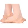 Happy Dance Ballet - Mezze Punte Unisex, Salmone, Numero 25