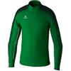 Erima Felpa da Allenamento Evo Star (1262403) Unisex - Bambini e Ragazzi, Smeraldo/Pine Grove, 152