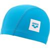 arena Unix II Junior Unisex Cuffia da Nuoto in Tessuto, Cuffia per Ragazzi e Ragazze, Tessuto Elastico, Cappellino ad Asciugatura Rapida, Morbida e Resistente