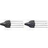 SALVIMAR Speed Inox, Unisex - Adulto, Grigio, Diametro 4 (Confezione da 2)