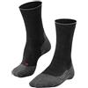 FALKE TK2 Explore Wool Silk M So lana filo funzionale spessi antivesciche 1 paio, Calzini da escursionismo Uomo, Grigio Anthracite Melange 3080, 39-41