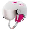 HEAD Maja Visor Casco da Sci XXS Bianco