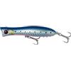 Savage Gear Gravity Popper - esca artificiale ad alte prestazioni per pescatori di predatori, ideale per lucci, spigole e altro ancora,perfetta per la pesca in acqua salata White Glow 9 cm