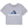 THE NORTH FACE NF0A8AXEDYX Kid Graphic S/S Tee T-Shirt Unisex Bambino TNF Light Grey Heather Taglia 2