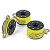Best Divers ML0060YL, Mulinello Subacqueo, Nero/Giallo 15 metri