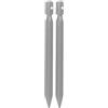 Vaude, Picchetti Six Peg (VPE6) in Alluminio, Grigio (Grey), 18 cm (Confezione da 2)