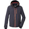 Killtec Ksw 101 Mn Ski Jckt Giacca da sci/giacca funzionale con cappuccio e paraneve con chiusura a cerniera Uomo