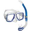 Mares Combo Ray - Set maschera e boccaglio adulto, maschera Ray personalizzabile, boccaglio Bay semi-secco in silicone, snorkeling e immersione ricreativac
