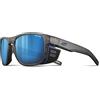 Julbo Shield M Unisex Adult Sunglasses, Translucent Grey/Blue, One Size
