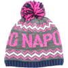 Enzo Castellano SSC NAPOLI Cappello Ponpon Jacquard 60% PC 40% PL. Linea Enzo Castellano SSC NAPOLI 123630