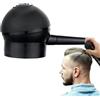 Qzdtue Pompa applicatore per fibre dei capelli, strumento per riempire l'attaccatura dei capelli, strumento portatile per aumentare il volume, nero per uomini e donne con perdita di capelli o macchie