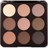 Erinde Palette di ombretti nude, 9 colori, marrone caldo e neutro, altamente pigmentati, opachi, a lunga durata, per un look naturale quotidiano #02
