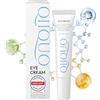QiiQuo Crema Contorno Occhi con Retinolo, Peptidi e Caffeina, 4% Niacinamide e 3 Ceramidi per Occhiaie, Borse, Linee Sottili e Rughe, Idratante per Pelle Sensibile, Senza Profumo, Non Unge