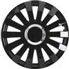 NORAUTO 4 Copricerchi NORAUTO nero lucido 14''