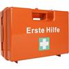 HierBeiDir Cassetta di pronto soccorso LARGE - vuota - cassetta di pronto soccorso (senza contenuto) con supporto a parete, cassetta di pronto soccorso secondo ASR, per DIN13157/DIN13169, in plastica ABS