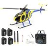 Meiurlex RC ERA C184 MD500 - Elicottero radiocomandato a rotore singolo, 2,4 GHz, 4 canali, Flybarless, con sensore di flusso ottico, mantenimento dell'altezza e stabilizzazione giroscopica a 6 assi, modello