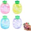 Junjie Palline antistress Squeeze Cube, glitter dumpling Squishy, realistiche piccole perle, antistress, per rilassarsi, alleviare l'ansia (stile 2)