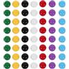 PAMINGONO Set di 70 Biglie Gioco Colorate in Plastica da 10 Mm