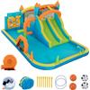 UEV Grande Castello Gonfiabile con Doppio-Scivolo, 515 x 320 x 216 cm