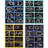 Generico Puzzle rompicapo in metallo - di sblocco da 32 pezzi, set di giochi Wire Mind | Kit di sviluppo divertente educativo Interazione genitore-figlio, attività di formazione per abilità cognitive,