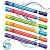 ITJMRJP Pistola ad Acqua, 6 Pezzi Pistole ad Acqua per Bambini e Adulti, Portata Fino a 10m, Water Gun per per Piscina, Spiaggia e Giardino