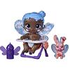 Baby Alive Glo Pixies Minis Doll, Sky Breeze, Glow-in-The-Dark Doll for Kids Ages 3 and Up, 3.75-Inch Pixie Toy with Surprise Friend