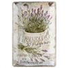 Nostalgic-Art Targa retrò, 20 x 30 cm, Lavande de Provence | in metallo, design vintage, Idea regalo per giardinieri