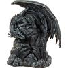 Nemesis Now Dragon Pool Backflow Incense Non Specificato Porta incenso grigio scuro poliresina