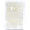 Bohin Chiusure a Scatto, Mixed, Bianco, 13mm, 8 unità